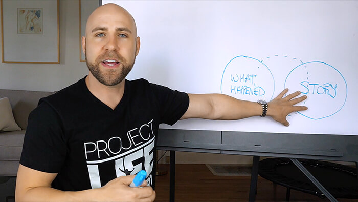 Stefan talks about how changing your story can change your life