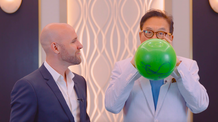 Stefan interviews Robert Kiyosaki about why a market crash is inevitable in the future